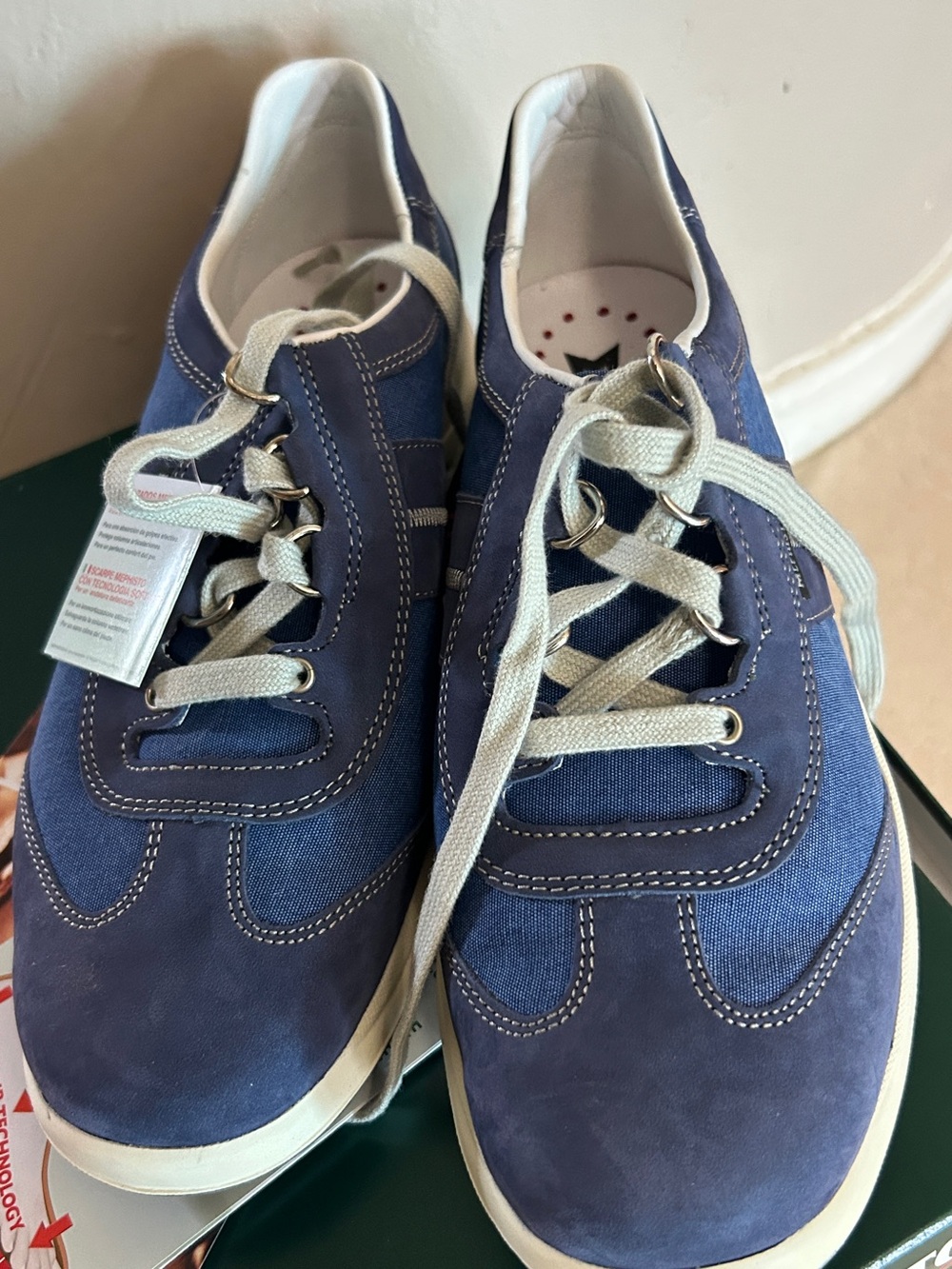 Mephisto Laser Indigo Bucksoft Sneakers Ladywalk 5230 size 8.5